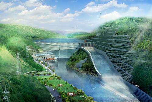 阜沙镇老挝南塔河1号水电站项目